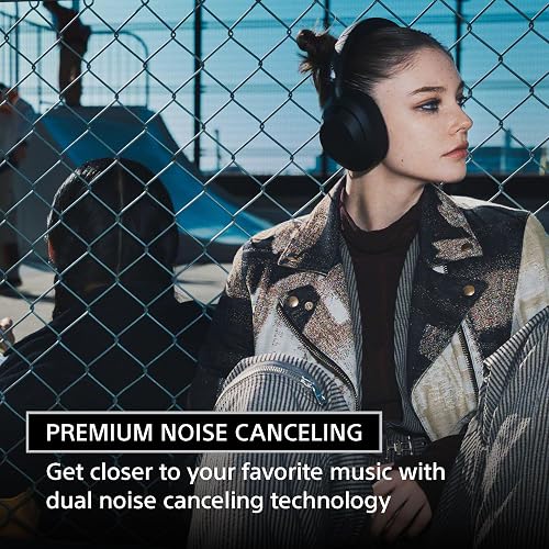 Sony ULT Wear Auriculares Bluetooth supraaurales con cancelación de Ruido, 30 Horas de batería, Bajos potentes, Control por Voz Alexa, Gris ULT900N