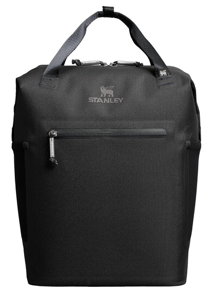 Stanley All Day Madeleine - Mochila Suave enfriadora de 20 latas con asa y Correas para el Hombro, Bolsa de Viaje aislada con Cierre sin BPA - Negro - Mini