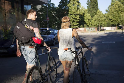 Kryptonite Candado de Seguridad para Bicicleta con Cadena de 85 cm y Cerradura Cilíndrica Disco Negro