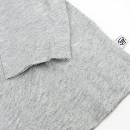 HonestBaby Paquete múltiple de Camisetas de Manga Larga de algodón orgánico Conjunto de Playeras para bebés y niños pequeños bebés Unisex