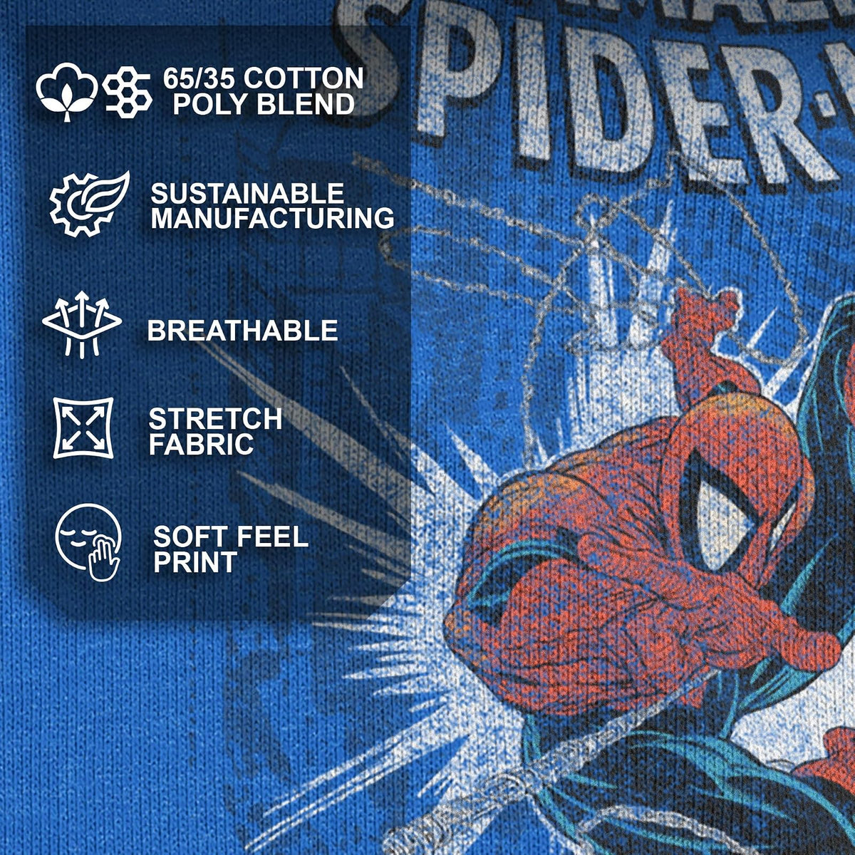 Marvel Increíble Camiseta Spider-Man Camiseta para Niños