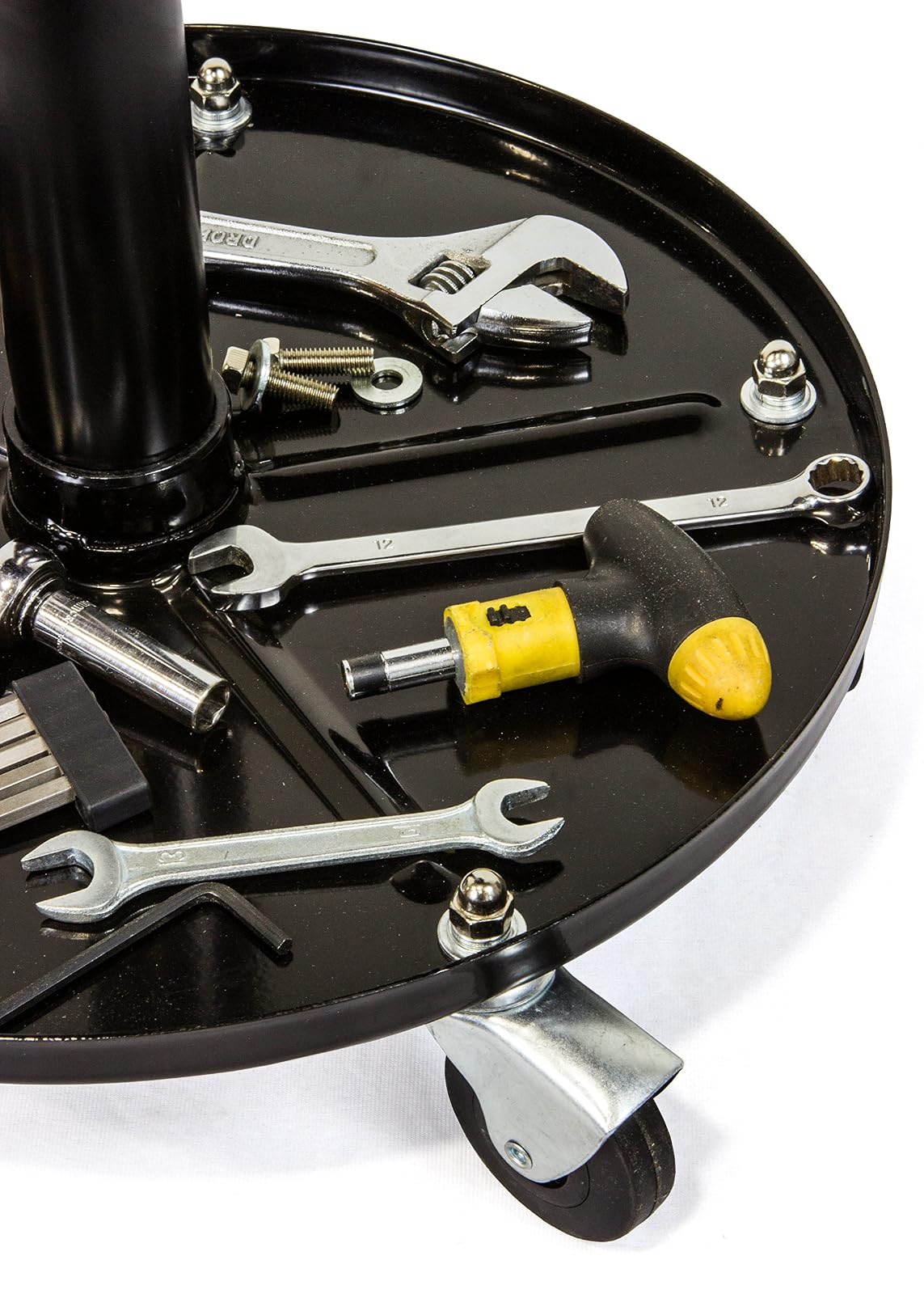Wen 73012T - Taburete mecánico neumático de 300 Libras de Capacidad