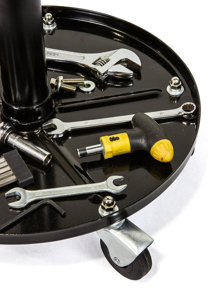 Wen 73012T - Taburete mecánico neumático de 300 Libras de Capacidad