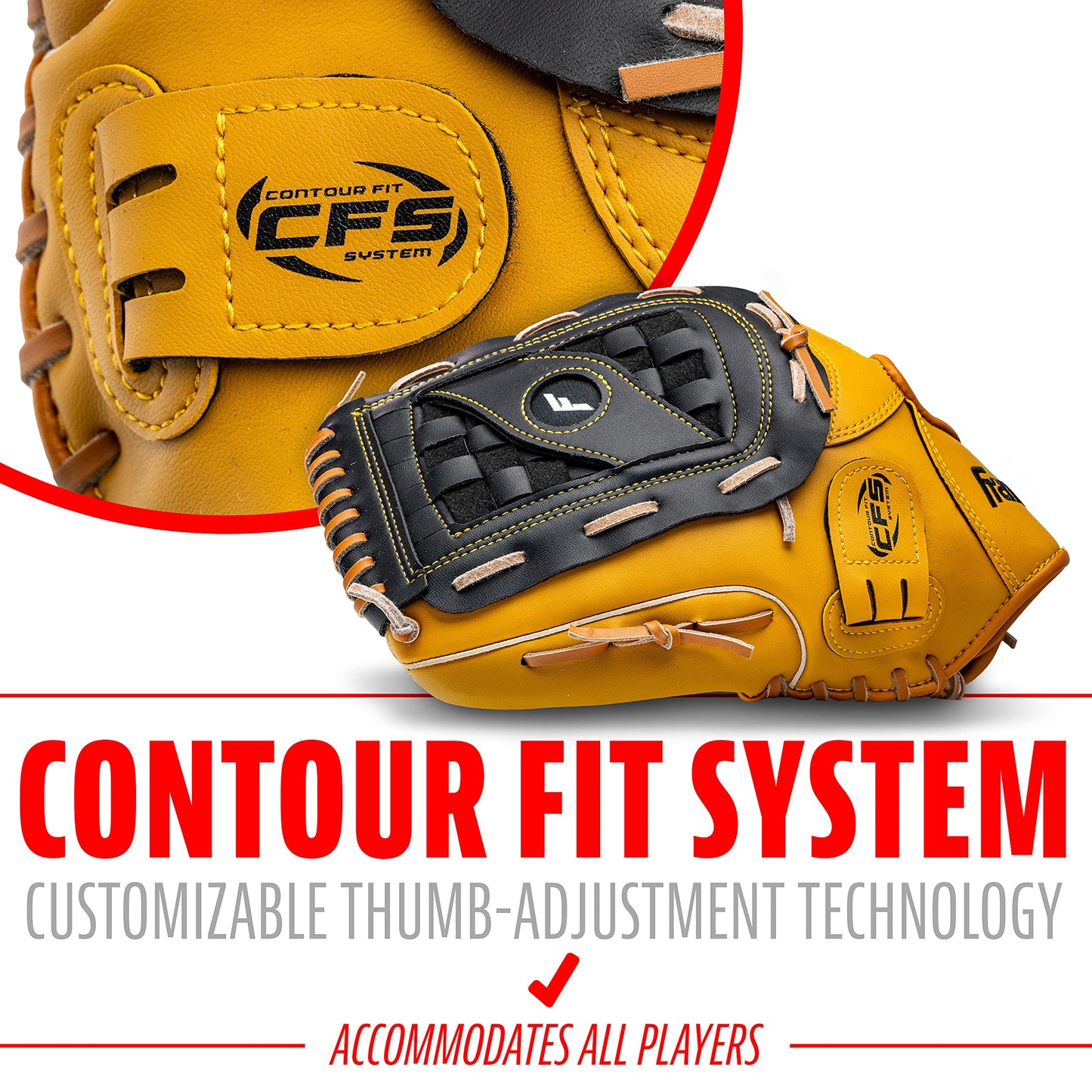 Franklin Sports Campo Master Series – Guantes de béisbol