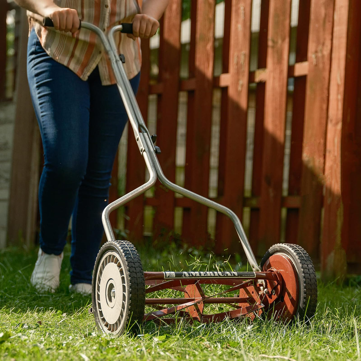 American Lawn Mower 1204-14 - Cortador de césped de 14 Pulgadas, 14-Inch, 5-Blade