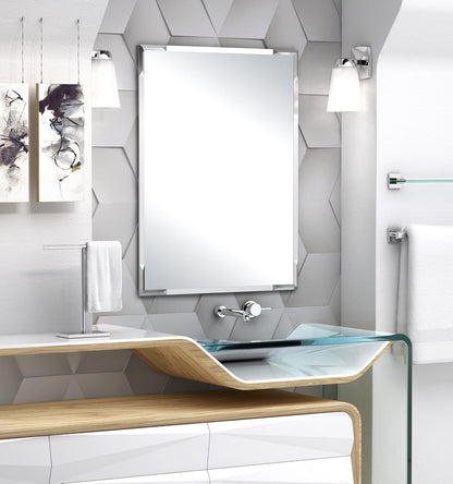 Gatco - Toallero de pie Rectangular con Base Rectangular, Moderno, Cromado