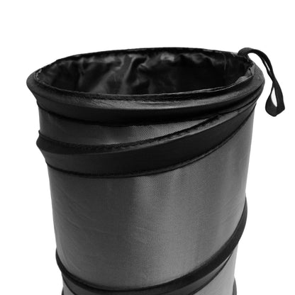 FH Group FH1121BLACK - Basurero para automóvil, color negro, Gris