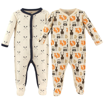 Hudson - Traje de algodón para bebé y niño, Paquete de 2