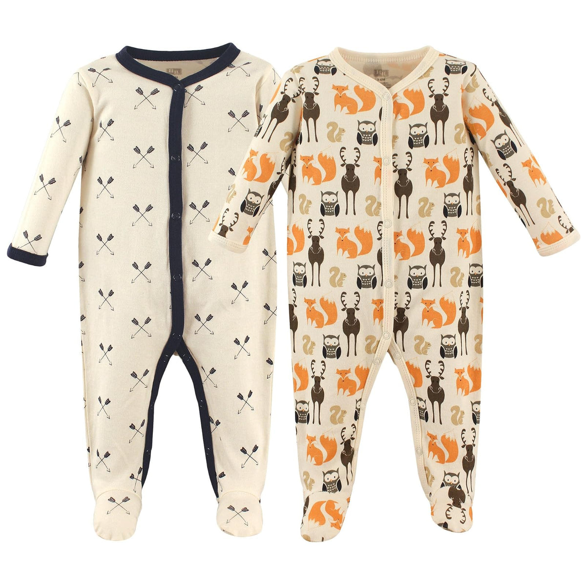Hudson - Traje de algodón para bebé y niño, Paquete de 2