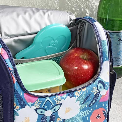 Fit & Fresh Cool Coolers Paquetes de hielo delgados para loncheras, bolsas y hieleras; formas acuáticas para niños, Penguins, Multicolor, Penguins, 1