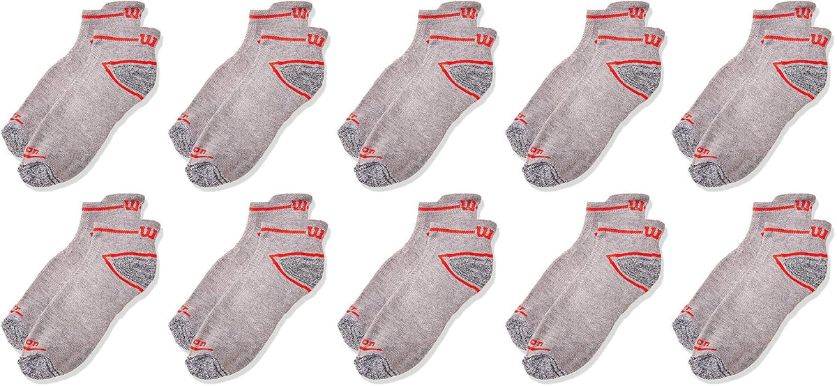 Wilson 10 Piezas Tin para Niños, Gris, Talla MD (19-22 CM), B1525