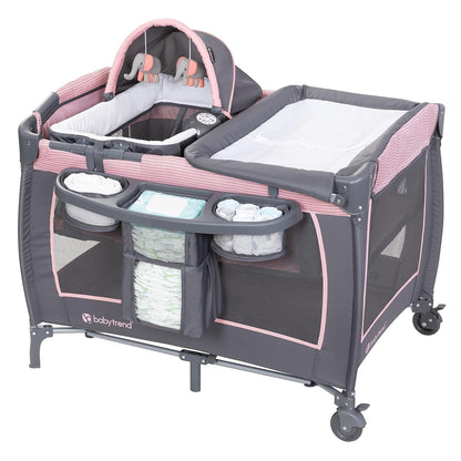 Baby Trend Lil' Snooze Deluxe III, rosa acogedor