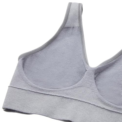 Hanes - Brasier sin Costuras para Mujer, Brasier sin Botones, de Cobertura Completa, Brasier sin Costuras