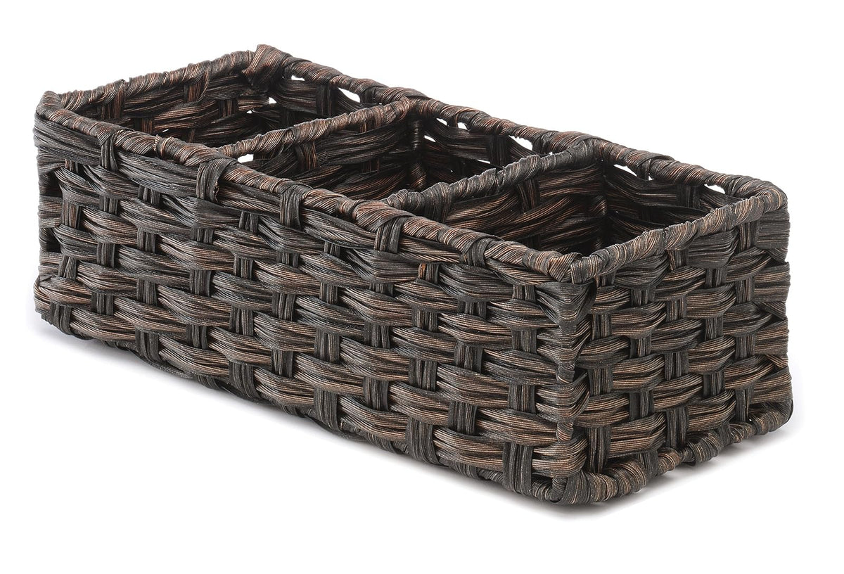 Whitmor Tank Topper Cesta, Rattique Driftwood, Marrón, 1 - Rattique Driftwood