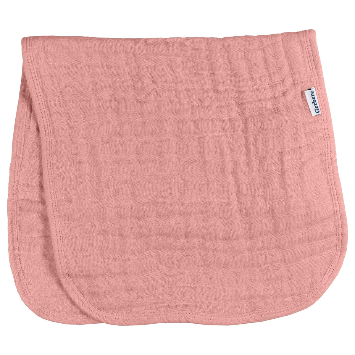 Gerber Baby - Paños Unisex de Muselina para eructos, Paquete de 6, Arco Iris, tamaño Grande, 20 x 10 Pulgadas