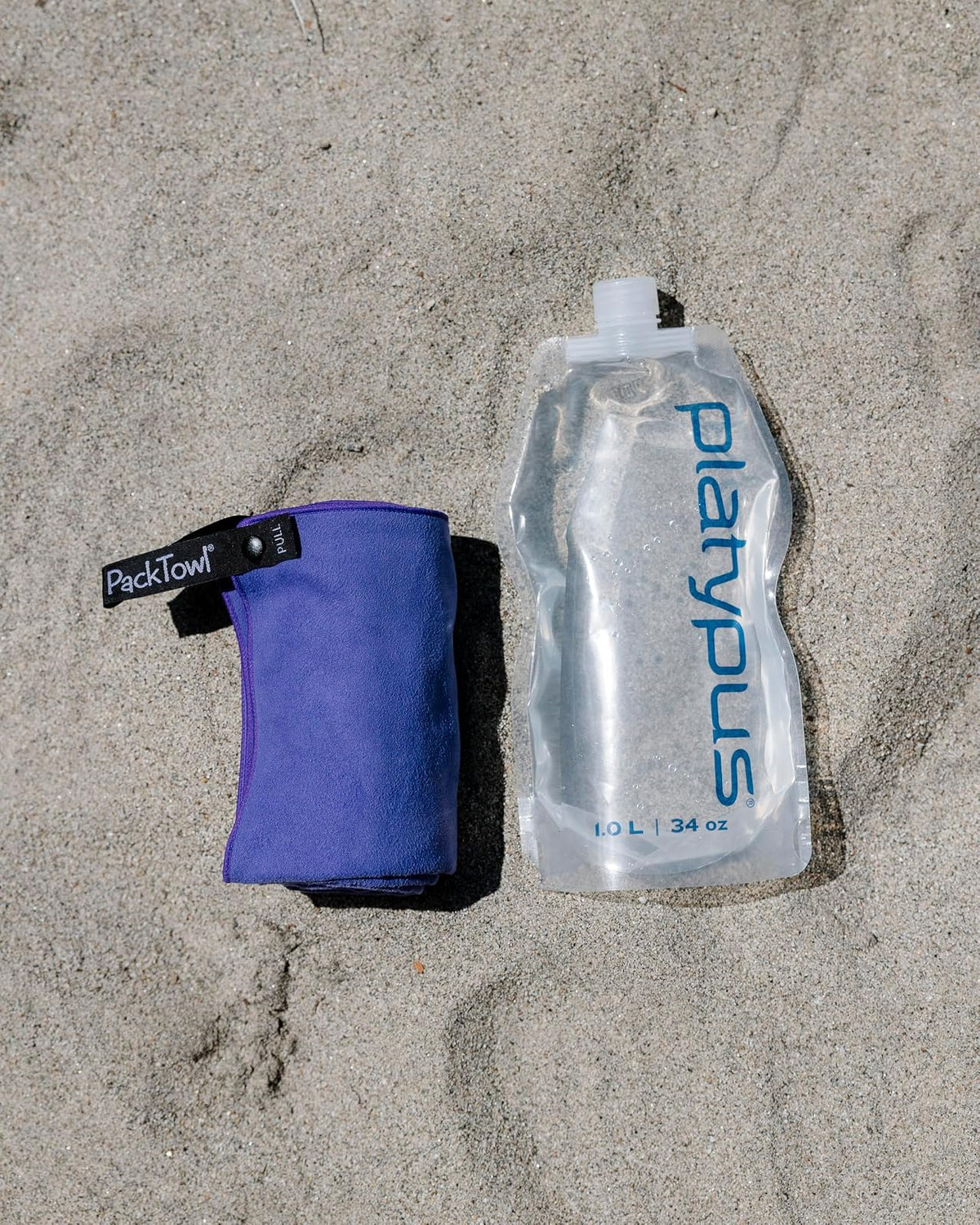 Platypus SoftBottle - Botella de agua plegable para mochileros
