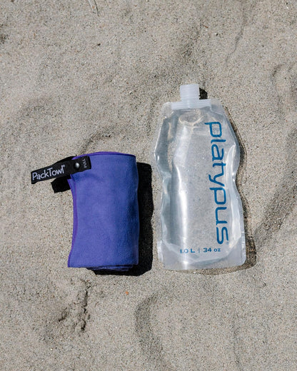 Platypus SoftBottle - Botella de agua plegable para mochileros