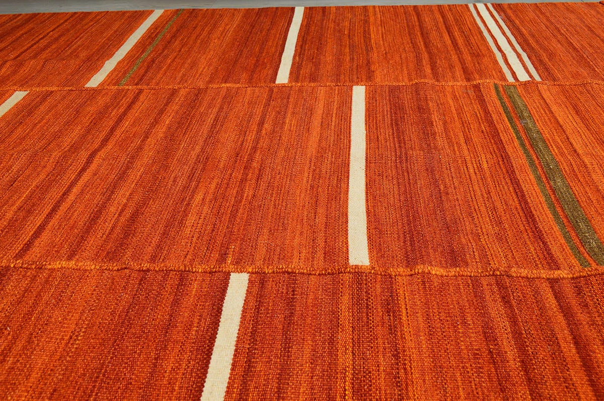 DiB DHURRIE PATCH ROJO 200X300 DHURRIE PATCH ROJO 200X300
