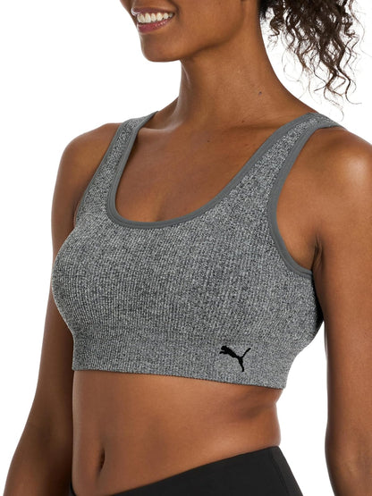 Puma 2 Pack Seamless Sports Bra Sujetador Deportivo Mujer