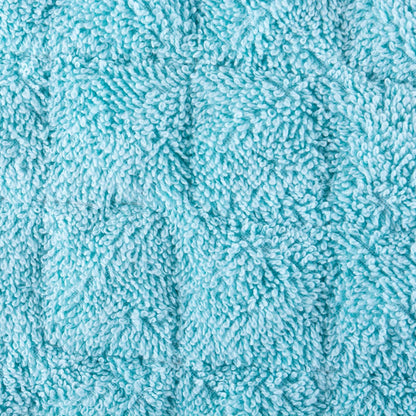 DII 100% Cotton, Machine Washable, Everyday Kitchen Basic Terry Ovenmitt Set of 2, Aqua