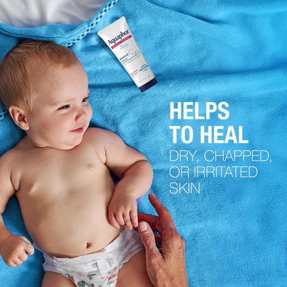 Aquaphor Baby Healing Ointment - For Chapped Skin, Diaper Rash and Minor Scratches - 7 oz. Tube