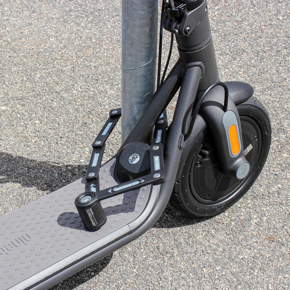 Kryptonite Keeper - Mini cerradura plegable para bicicleta, compacto, ligero, de alta seguridad, antirrobo, plegable, con 2 llaves y soporte para eléctricas, scooter, de montaña,