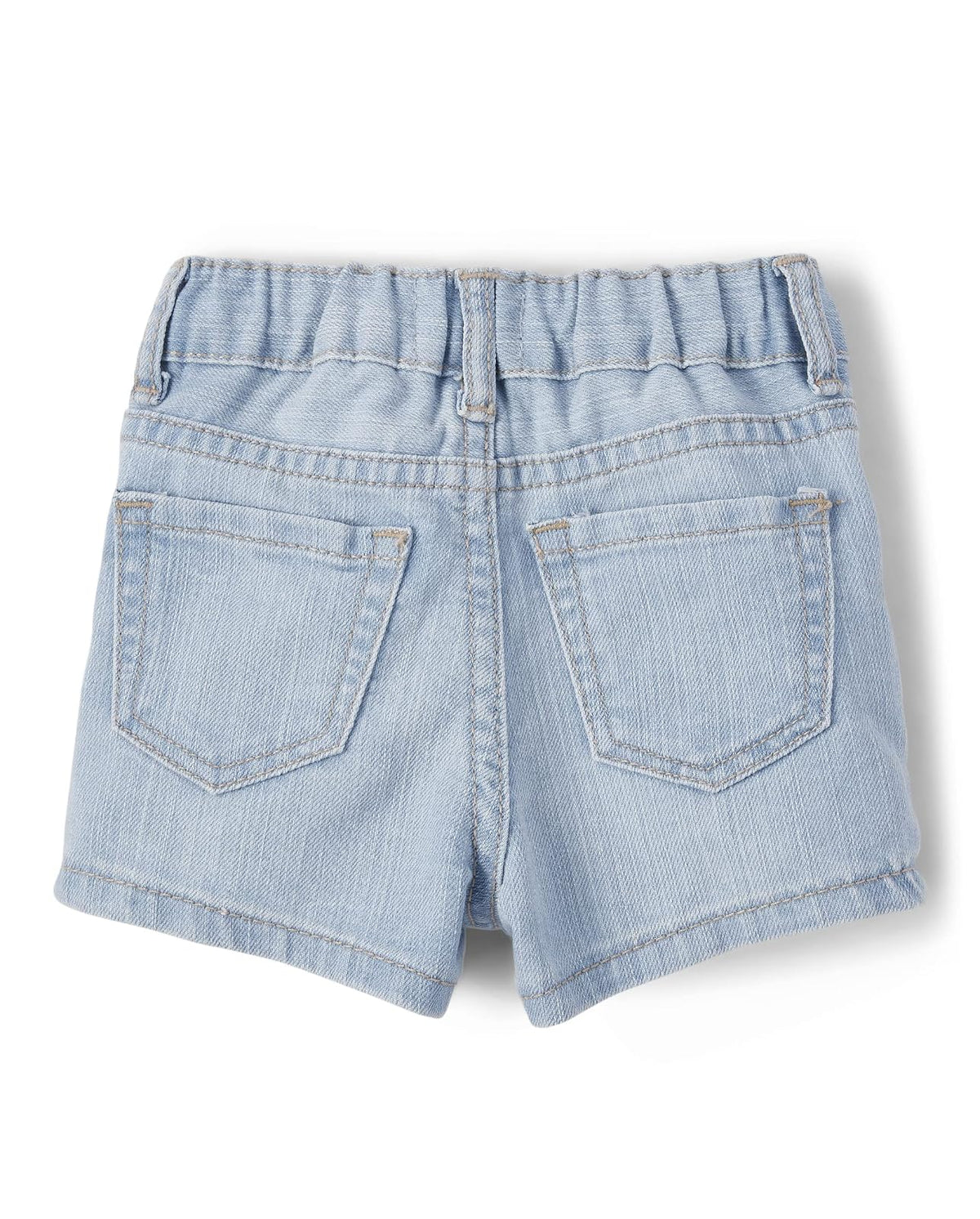 The Children's Place - Pantalones Cortos de Mezclilla para bebés y niñas, Paquete de 3