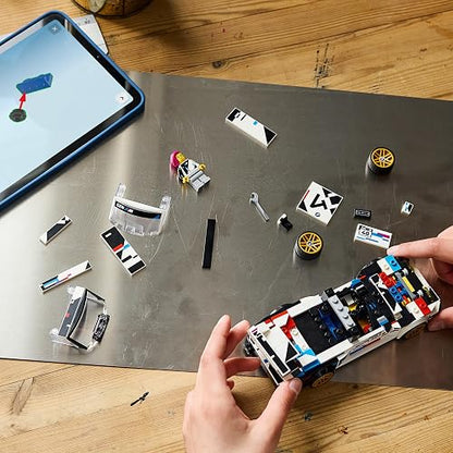LEGO Speed Champions BMW M3 (E30) – Kit de Construcción para Niños y Niñas a Partir de 9 Años – Auto BMW de Juguete con Minifigura de Piloto – Réplica de Vehículo – 77263