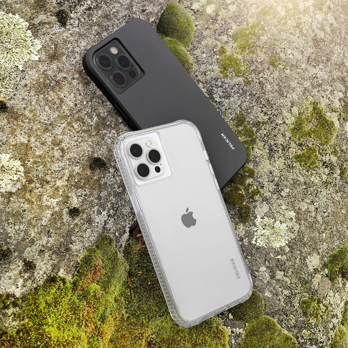 Pelican - Ranger Series - Case for Iphone 12 and Iphone 12 Pro (5G) - 15 Ft Drop Protection - 6.1 Inch - Clear