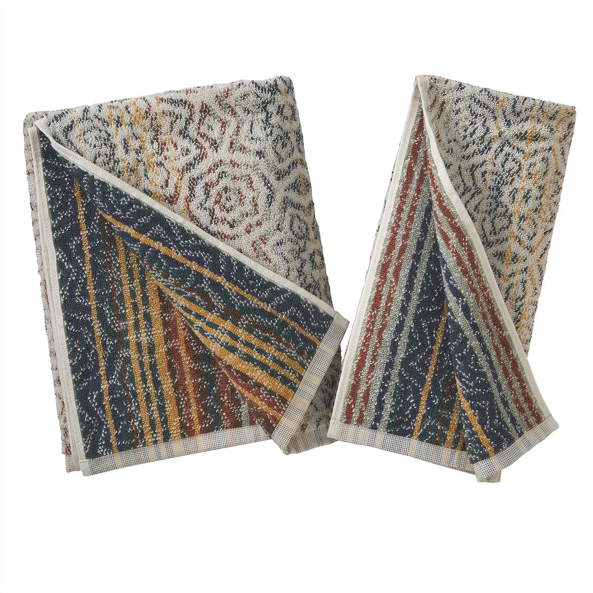 SKL Home Rhapsody - Toalla de baño de Alta Calidad, 100% algodón, 550 g/m², Reversible, Suave y Absorbente, Especia