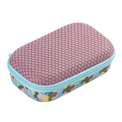 ZIPIT Estuche Malla para lápices | Estuche de gran capacidad | Estuche escolar para niñas y niños (Rosa)