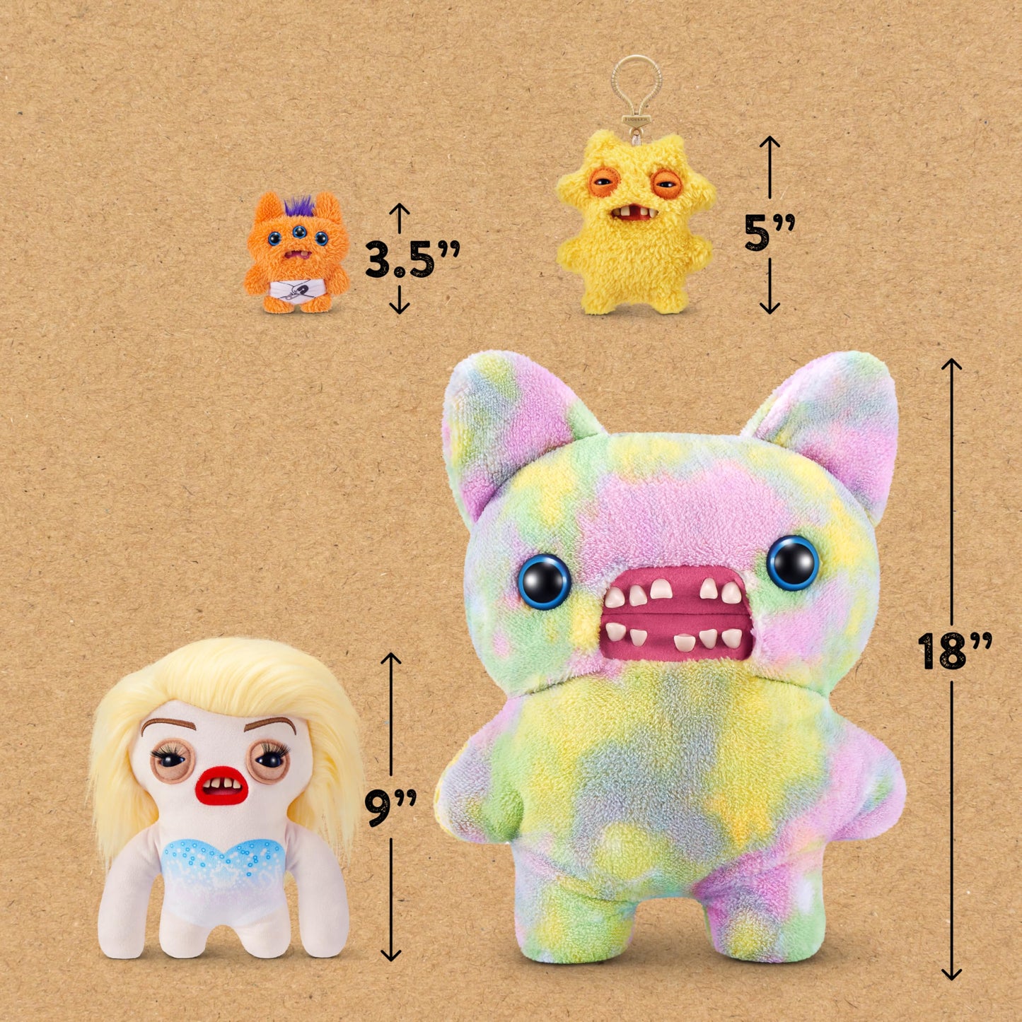 Fuggler Fugg Stars Plush 9" (Fleeting Fartlet)