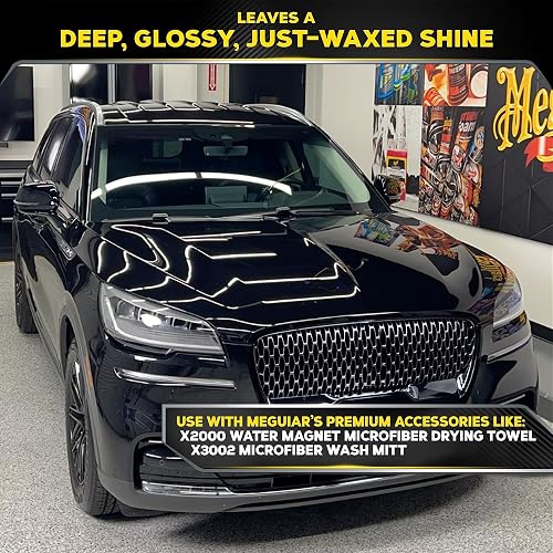 MEGUIAR'S - G17748 Ultimate Wash & Wax, cera, 48 onzas