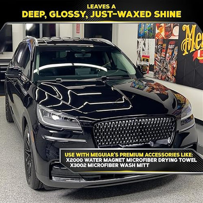 MEGUIAR'S - G17748 Ultimate Wash & Wax, cera, 48 onzas