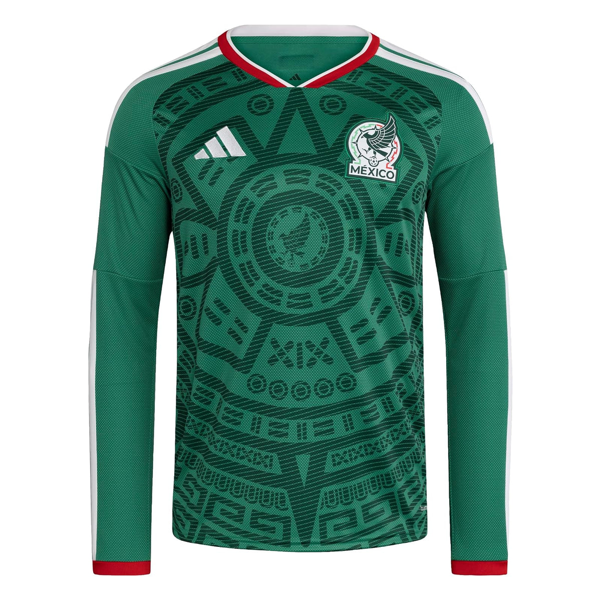 adidas Jersey Local Selección Nacional de México 26 Versión Fan Manga Larga Hombre