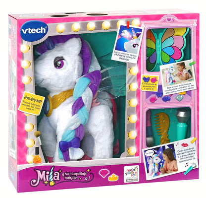 VTech - Unicornio para Aprender a Maquillar Mientras Descubre Los Colores, Multicolor (80-182522), Color/Modelo Surtido