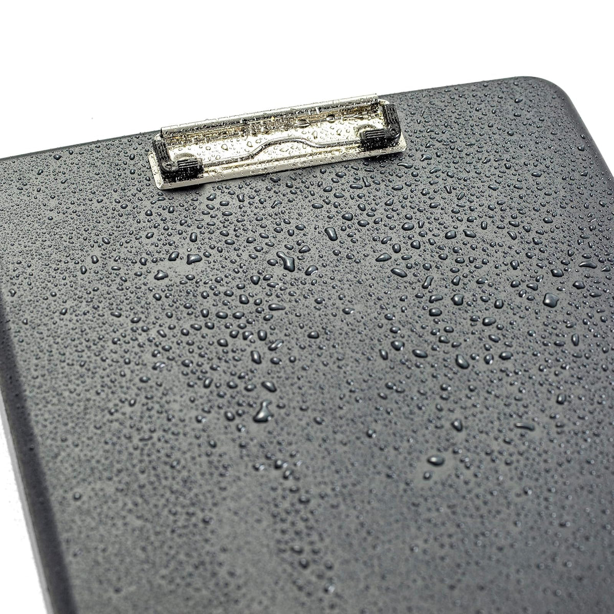Officemate Estuche de almacenamiento para portapapeles con clip de perfil bajo, gris (83375)