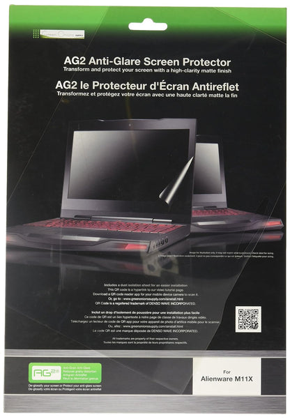 Green Onions Anti-Glare AG2 Screen Protector for 11.6-Inch Alienware M11x (RT-SPM11X02)