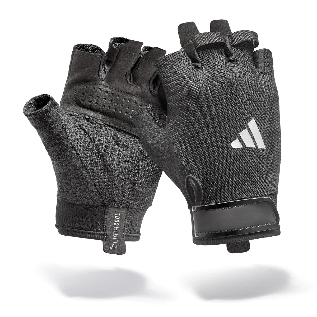 adidas Essential Guantes de Entrenamiento con Cierre de Velcro - XS - Blanco