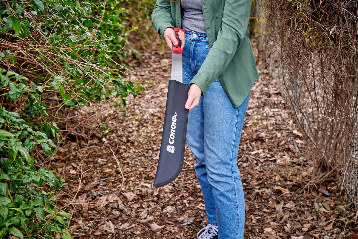 ErgoHandle Machete, 18 Pulgadas con Funda de Nailon