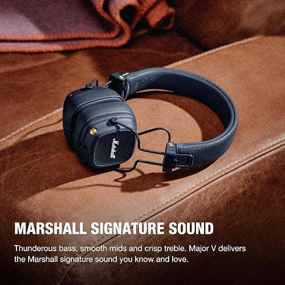 Marshall Major V Audífonos Inalámbricos Bluetooth - Azul Medianoche