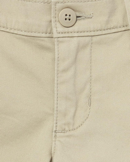 The Children's Place Pantalones Chinos Ajustados de Uniforme para niñas, Paquete de 2 Pantalones para Niñas