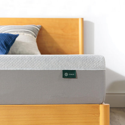 ZINUS - Colchón de Espuma viscoelástica Esencial de té Verde de 8 Pulgadas, Cama en una Caja, colchón asequible, Certificado CertiPUR-US,