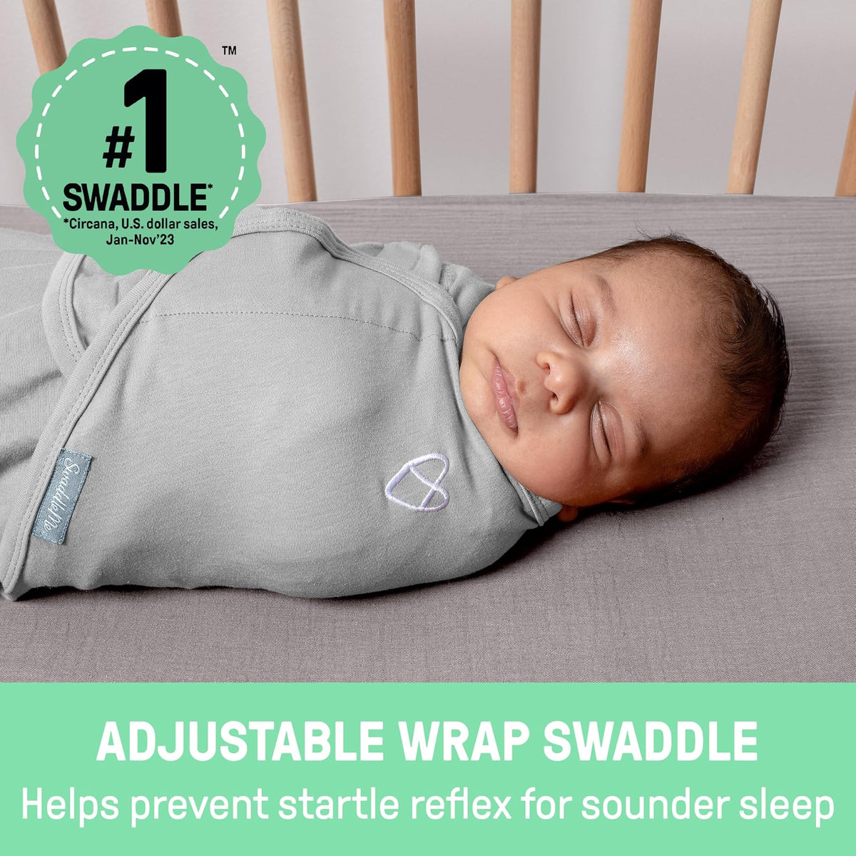 SwaddleMe Original Set de 3 Fajas, Multicolor (Mountaineer), Large (3-6 Meses)
