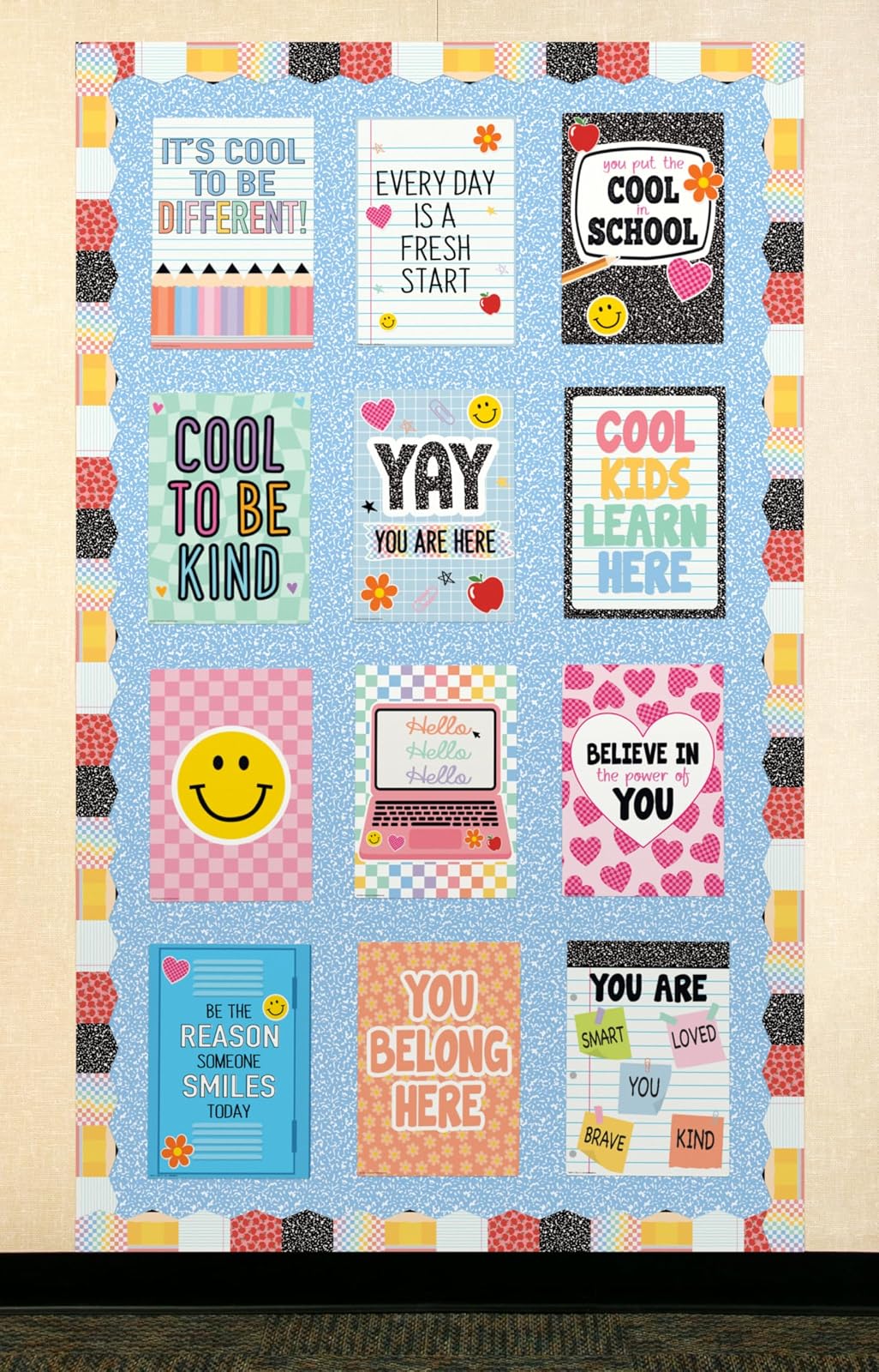 Teacher Created Resources Composition Blue Better Than Paper® Rollo de tablero de anuncios (TCR77604)