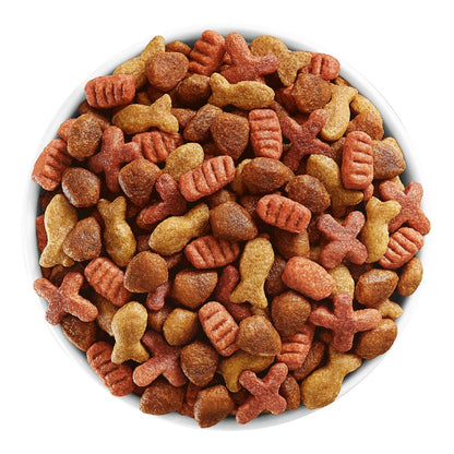 Purina Cat Chow Adulto Delimix Todos los Tamaños Sabor Salmón, Carne y Pollo 15Kg