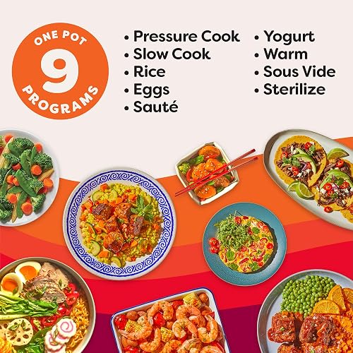 Instant Pot Duo Plus Olla de Presión Multi Uso 9-in-1, Acero Inoxidable | multicocina, 6 cuartos de galón, cocción lenta, arroz, vapor, salteado, yogur, esterilizador, mantener caliente