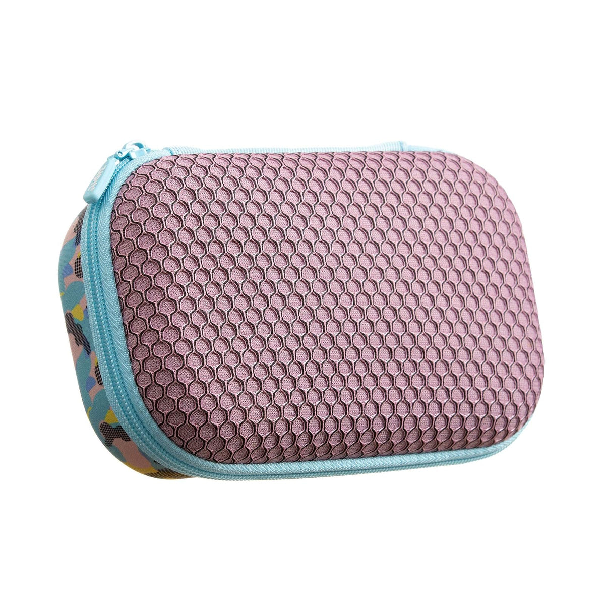 ZIPIT Estuche Malla para lápices | Estuche de gran capacidad | Estuche escolar para niñas y niños (Rosa)