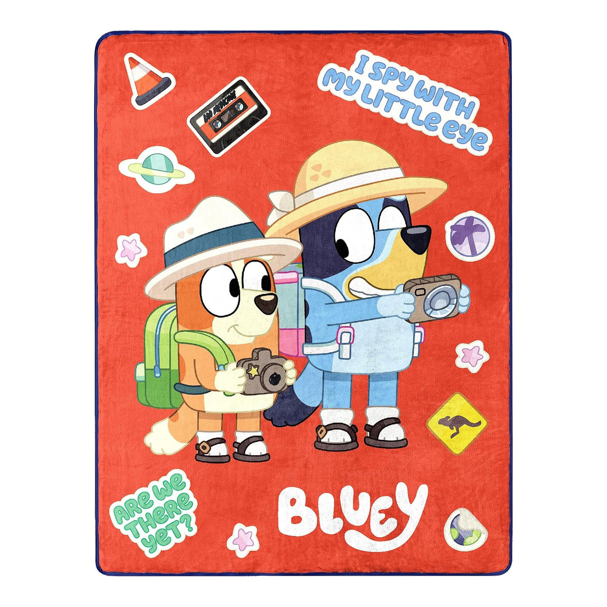 Northwest Bluey Manta de Tacto de Seda 50 x 60 Pulgadas - 1.1 x 1.5 m - Viaje por carretera