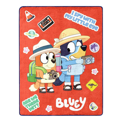 Northwest Bluey Manta de Tacto de Seda 50 x 60 Pulgadas - 1.1 x 1.5 m - Viaje por carretera
